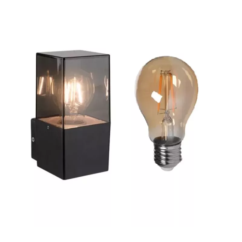Lampa kinkiet ogrodowa elewacyjna zewnętrzna +E27-5904703008835