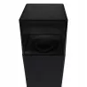 Lampa ogrodowa stojąca słupek zewnętrzny E27 80cm kwadratowa czarna-5904703008873