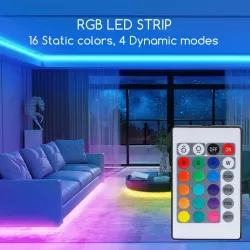 LED Pasek świetlny niskiego napięcia 3m RGB - 8433325210625