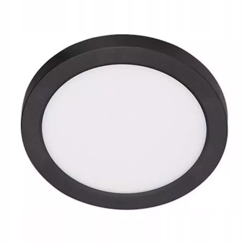 PANEL LED 12W 4000K 1350LM REGULOWANY OTWÓR CZARNY-5904703008583