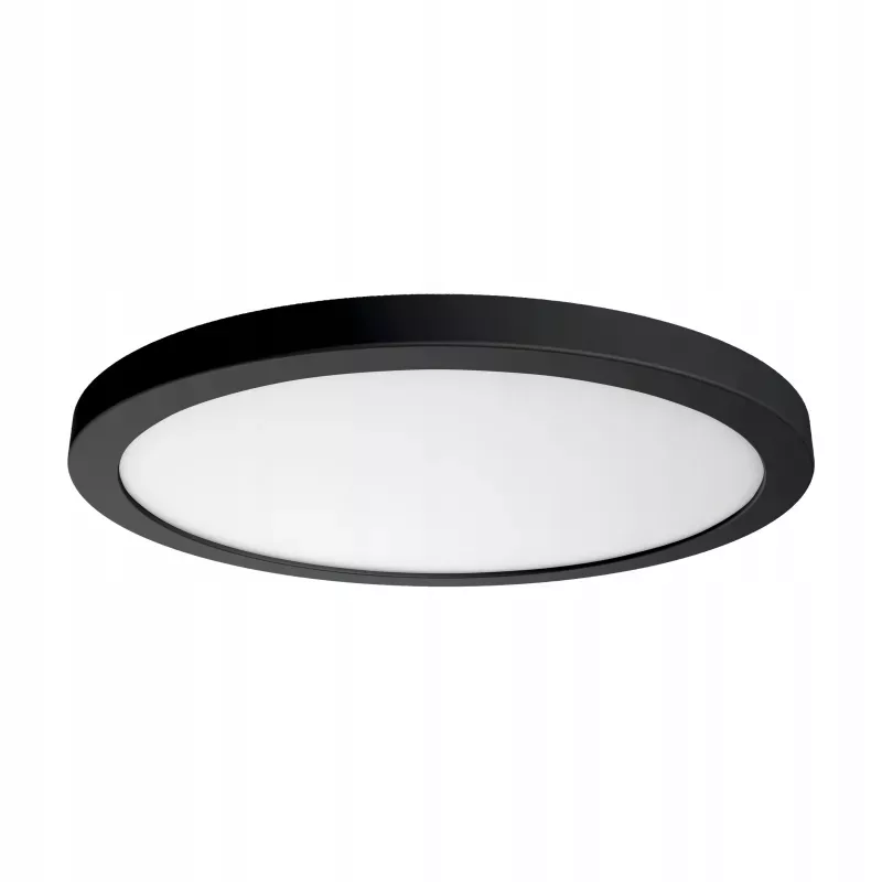 Panel LED 18W Lampa sufitowa plafon 2 w 1 biały neutralny 4000K czarny XUDO-5904703008613
