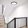 Panel LED 18W Lampa sufitowa plafon 2 w 1 biały neutralny 4000K czarny XUDO-5904703008613