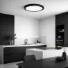 Panel LED 18W Lampa sufitowa plafon 2 w 1 biały neutralny 4000K czarny XUDO-5904703008613