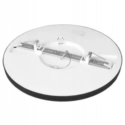 Panel LED 24W Lampa sufitowa plafon 2 w 1 biały neutralny 4000K czarny XUDO-5904703008644