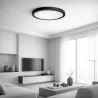 Panel LED 24W Lampa sufitowa plafon 2 w 1 biały neutralny 4000K czarny XUDO-5904703008644