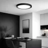 Panel LED 24W Lampa sufitowa plafon 2 w 1 biały neutralny 4000K czarny XUDO-5904703008644