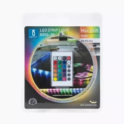 LED Pasek świetlny niskiego napięcia 3m RGB - 8433325210625