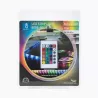 Taśma led 90 kolorowych diod RGB 3m 24W zestaw z pilotem 24 key - 8433325210625