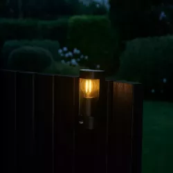 Kinkiet zewnętrzny lampa ogrodowa CZUJNIK RUCHU elewacyjna ścienna E27 LED-5904703010005