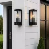 Kinkiet zewnętrzny lampa ogrodowa CZUJNIK RUCHU elewacyjna ścienna E27 LED-5904703010012