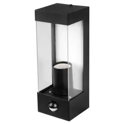 Kinkiet zewnętrzny lampa ogrodowa CZUJNIK RUCHU elewacyjna ścienna E27 LED-5904703010012