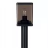 Lampa ogrodowa stojąca słupek zewnętrzny E27 50cm czarna-5904703009993