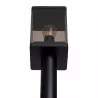 Lampa ogrodowa stojąca słupek zewnętrzny E27 50cm czarna-5904703009993
