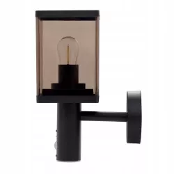 Kinkiet zewnętrzny lampa ogrodowa CZUJNIK RUCHU elewacyjna ścienna E27 LED-5904703010043