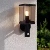 Kinkiet zewnętrzny lampa ogrodowa CZUJNIK RUCHU elewacyjna ścienna E27 LED-5904703010043