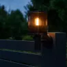 Kinkiet zewnętrzny lampa ogrodowa CZUJNIK RUCHU elewacyjna ścienna E27 LED-5904703010043
