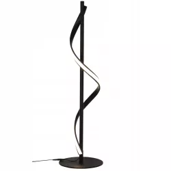 Lampa Stojąca Podłogowa LED 4000K 20W czarna 90cm Do Czytania-5904703012627