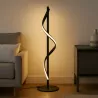 Lampa Stojąca Podłogowa LED 4000K 20W czarna 90cm Do Czytania-5904703012627