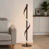 Lampa Stojąca Podłogowa LED 4000K 20W czarna 90cm Do Czytania-5904703012627