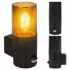Kinkiet zewnętrzny lampa ogrodowa CZUJNIK RUCHU elewacyjna ścienna E27 LED-5904703009085