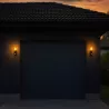 Kinkiet zewnętrzny lampa ogrodowa CZUJNIK RUCHU elewacyjna ścienna E27 LED-5904703009085