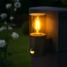 Kinkiet zewnętrzny lampa ogrodowa CZUJNIK RUCHU elewacyjna ścienna E27 LED-5904703009085