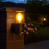 Kinkiet zewnętrzny lampa ogrodowa CZUJNIK RUCHU elewacyjna ścienna E27 LED-5904703009085