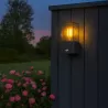 Kinkiet zewnętrzny lampa ogrodowa CZUJNIK RUCHU elewacyjna ścienna E27 LED-5904703009092