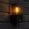 Kinkiet zewnętrzny lampa ogrodowa CZUJNIK RUCHU elewacyjna ścienna E27 LED-5904703009092