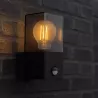 Kinkiet zewnętrzny lampa ogrodowa CZUJNIK RUCHU elewacyjna ścienna E27 LED-5904703009092