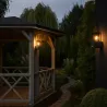 Kinkiet zewnętrzny lampa ogrodowa CZUJNIK RUCHU elewacyjna ścienna E27 LED-5904703009092