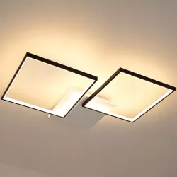 Lampa sufitowa wisząca żyrandol LED 80cm CCT 3000K-6000K pilot ściemniany-5904703012481