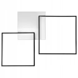 Lampa sufitowa wisząca żyrandol LED 80cm CCT 3000K-6000K pilot ściemniany-5904703012481