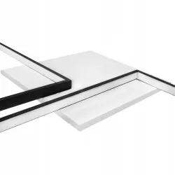 Lampa sufitowa wisząca żyrandol LED 80cm CCT 3000K-6000K pilot ściemniany-5904703012481