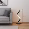 Lampa Stojąca Biurkowa Stołowa LED 4000K 10W czarna 43cm Do Czytania-5904703012610