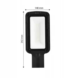LAMPA ULICZNA LED 50W 4500K ogrodowa zewnętrzna czarna PILOT-5904703012320