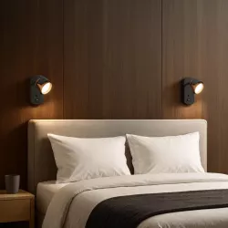 KINKIET do czytania ścienny lampa oprawa GX53 Czarny + złoty XUDO-5904703011934