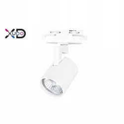 Reflektor GU10 na szynę 1-faza, kolor biały, XUDO, XD-IT101W-5904703012009