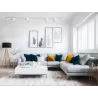 Reflektor GU10 na szynę 1-faza, kolor biały, XUDO, XD-IT101W-5904703012009