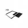 ŻYRANDOL LED NOWOCZESNY 40W 1600LM CZARNY MAT 4000K-5904703012511