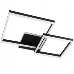 Lampa LED wisząca żyrandol 55W 4000K CZARNA XUDO-5904703012528