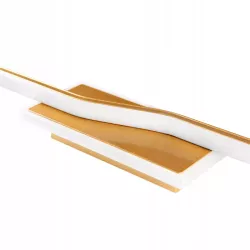 Lampa ścienna LED kinkiet ścienny wewnętrzny 12W 4000K 60cm złoty-5904703012603
