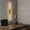 Lampa ścienna LED kinkiet ścienny wewnętrzny 12W 4000K 60cm złoty-5904703012603
