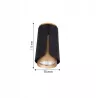 Oprawa halogenowa lampa sufitowa GU10spot reflektor czarny + złoty XUDO-5904703011545