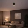 Oprawa halogenowa lampa sufitowa GU10spot reflektor czarny + złoty XUDO-5904703011545