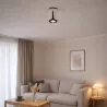 Oprawa halogenowa lampa sufitowa GU10 spot reflektor czarny + biały XUDO-5904703011484