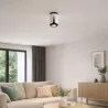 Oprawa halogenowa lampa sufitowa GU10 spot reflektor czarny + biały XUDO-5904703011484