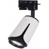 Reflektor GU10 na szynę 1-faza, kolor biały + czarny, XUDO, XD-IK252W-5904703011583