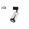 Reflektor GU10 na szynę 1-faza, kolor biały + czarny, XUDO, XD-IK252W-5904703011583