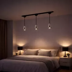 Lampa wisząca oprawa na szynę szynowa LED szynoprzewód sufitowy spot GU10-5904703011620